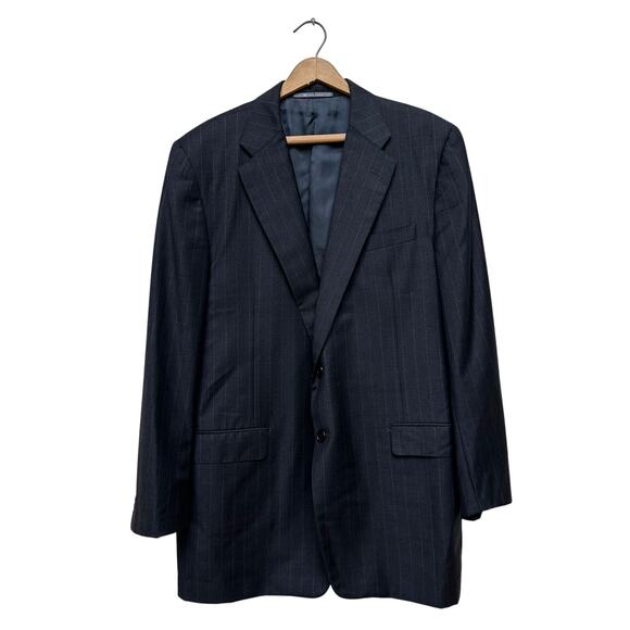 Hickey Freeman Collection Dark Gray Pinstripe Blazer Men’s 41R - Picture 1 of 8